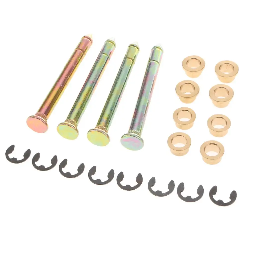 

20 шт./компл. желтые дверные шарнирные штифты, комплект втулок для ремонта, подходит для серии Ford