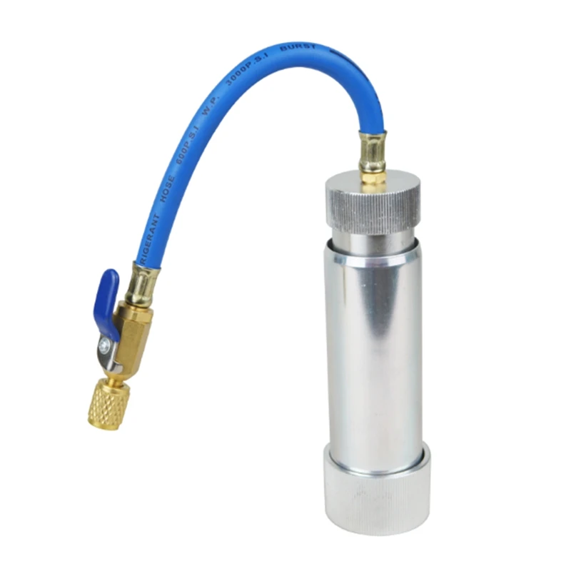 

Hand Turn Dye Injector For R-134A Refrigerant 1/4Inch SAE,With Ball Valve Switch