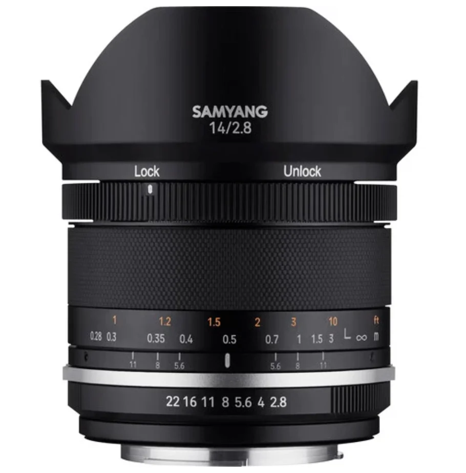 Объектив Samyang MF 14 мм F/2 8 Mk2 для портретной камеры Sony E/A Pentax MFT M43 Canon Nikon ZFC Z5 Z6 Z7 II A6300
