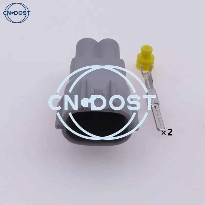 

1 комплект, 2-контактный водонепроницаемый автоматический разъем переменного тока в сборе MG640864-5 7223-1324 FD RX7, клапан регулирования воздуха холостого хода, вилка IAC, автомобильная розетка