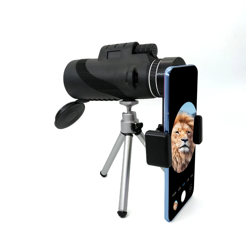 

Solid Framework Monocular 12x50 Shockproof Design Telescope for Adults Kids
