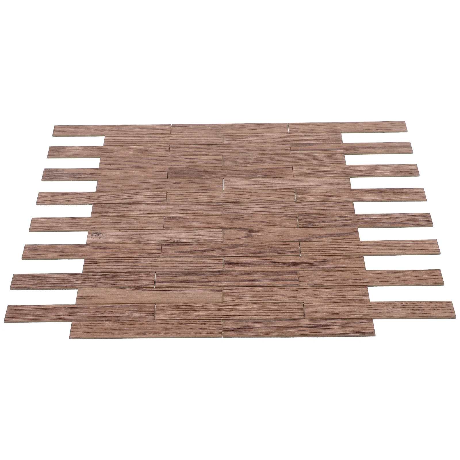 

40Pcs Mini House Flooring Miniature Floorboard DIY Floorboard Mini House Accessory