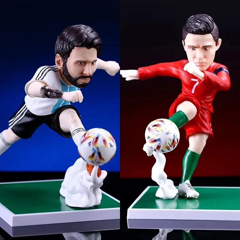 Коллекция моделей Soccerwe World тариф C. Роналдо Месси из ПВХ 17 см кукла звезда футбола 2022 футбольный турнир Катара