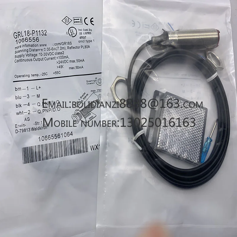 Новый датчик приближения GRL18-P2432/P2431V/P1132/P1137/P2437/P1131V/P2457/N2432 В наличии