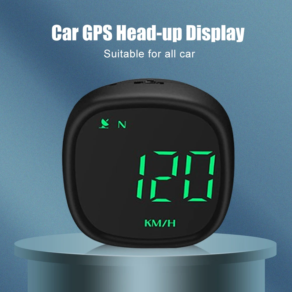 

Car Head-Up Display Universal GPS ]HUD 2.0" LCD Backlit Windshield Projector Auto OFF Overspeed Alarm Fatigue Driving km/H MPH