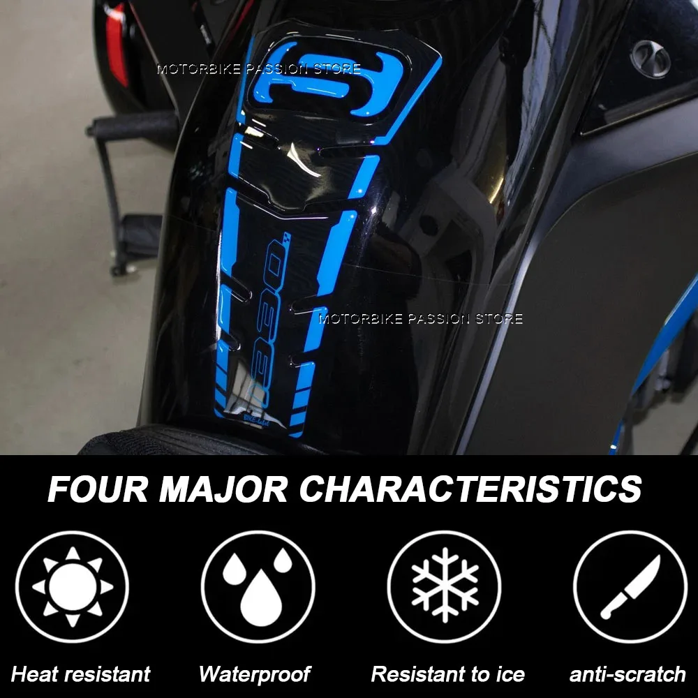 Аксессуары для мотоциклов Can-Am Spyder F3-S: 3D-наклейки из смолы, защитные накладки на бензобак для Can-Am Spyder F3-S (art.: 3920d86252467) - 3920d86252467