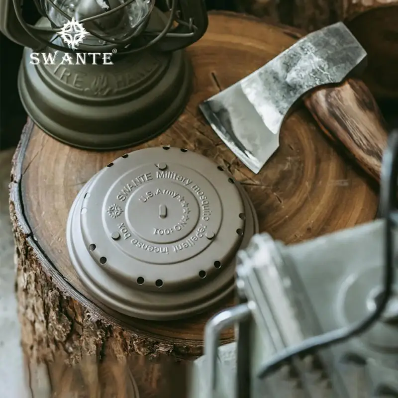 

Outdoor Mosquito Coil Plate Tactical Wind Military Mosquito Repellent Rack Anti-scalding Fire Mosquito Sandalwood Rack Camping