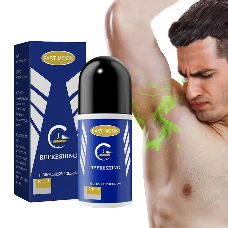 

50ml Body Odor Anti Sweating Deodorant Strong Sweat Body Odor Anti Sweating Deodorant For Men Antiperspirant Underarm