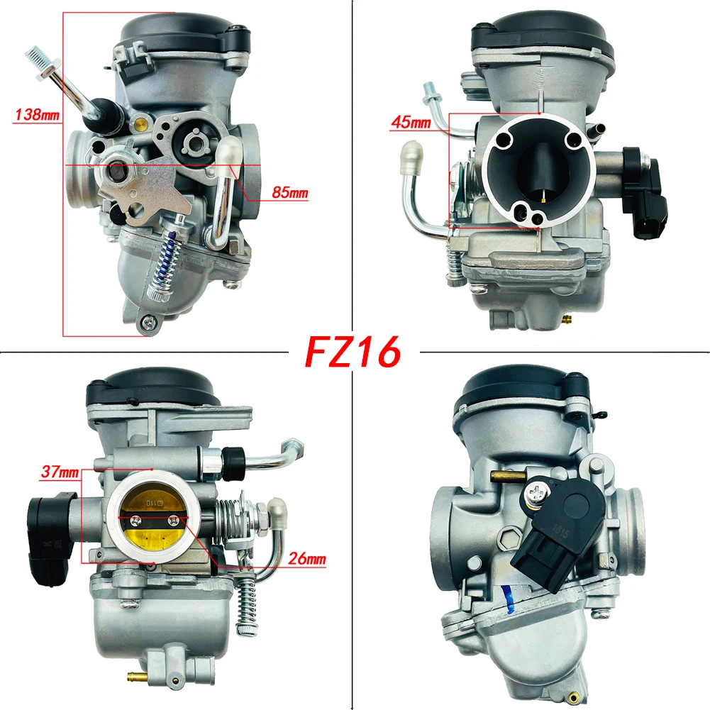 

Карбюратор 26 мм для Yamaha FZ16 BYSON FZS SZ16 BYSON Fzs Fazer v1 FAZER150 Carb