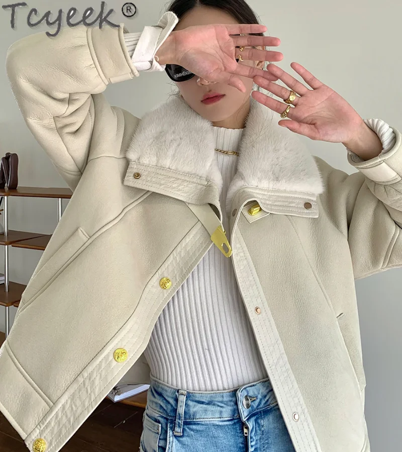 Рисунок 3 - Женская куртка из 2023 натуральной овечьей кожи