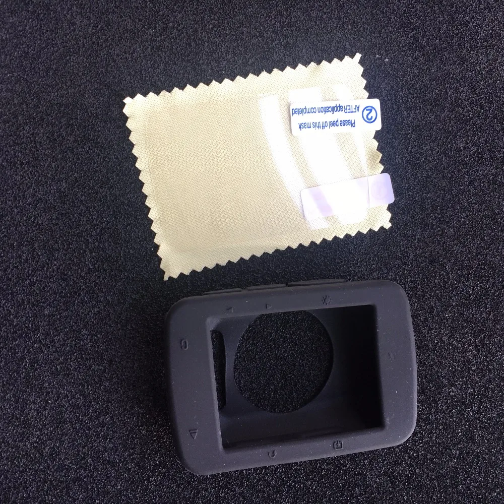 

For Garmin GPS Edge 520 Outdoor Cycling Computer Accessories Bicycle Bike Rubber Skin Case + Protector