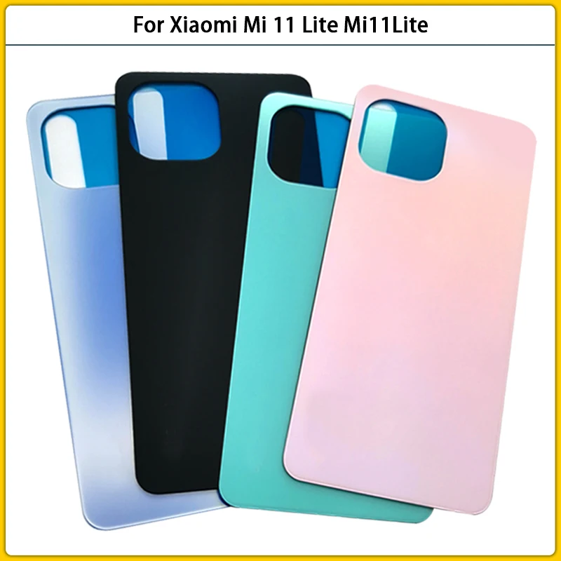 

10 шт., задняя крышка батарейного отсека для Xiaomi Mi 11 Lite