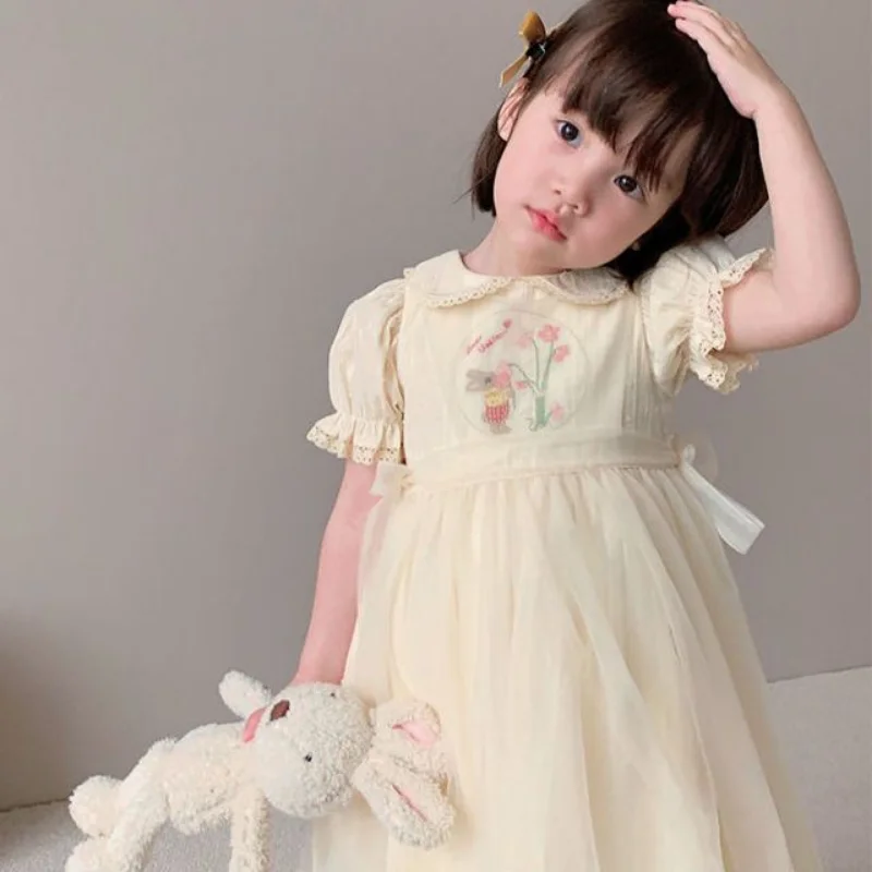 

baby girl clothes kids clothes girl clothes girls dress kids Cotton 4-6y girl clothes girls dress
