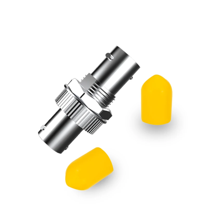 Low Loss ST-ST fiber optic adapter Simplex flange coupler ST to ST Connector Fiber Optic Flange Optical Attenuator