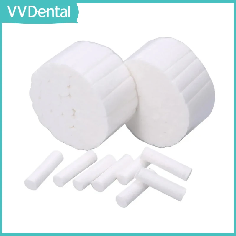 VVDental 1000 шт. одноразовые стоматологические медицинские хирургические ватные