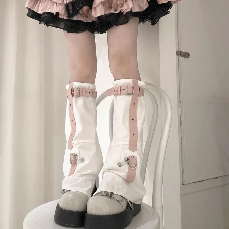 Женские модные гетры бандажные длинные носки теплые для взрослых и девочек