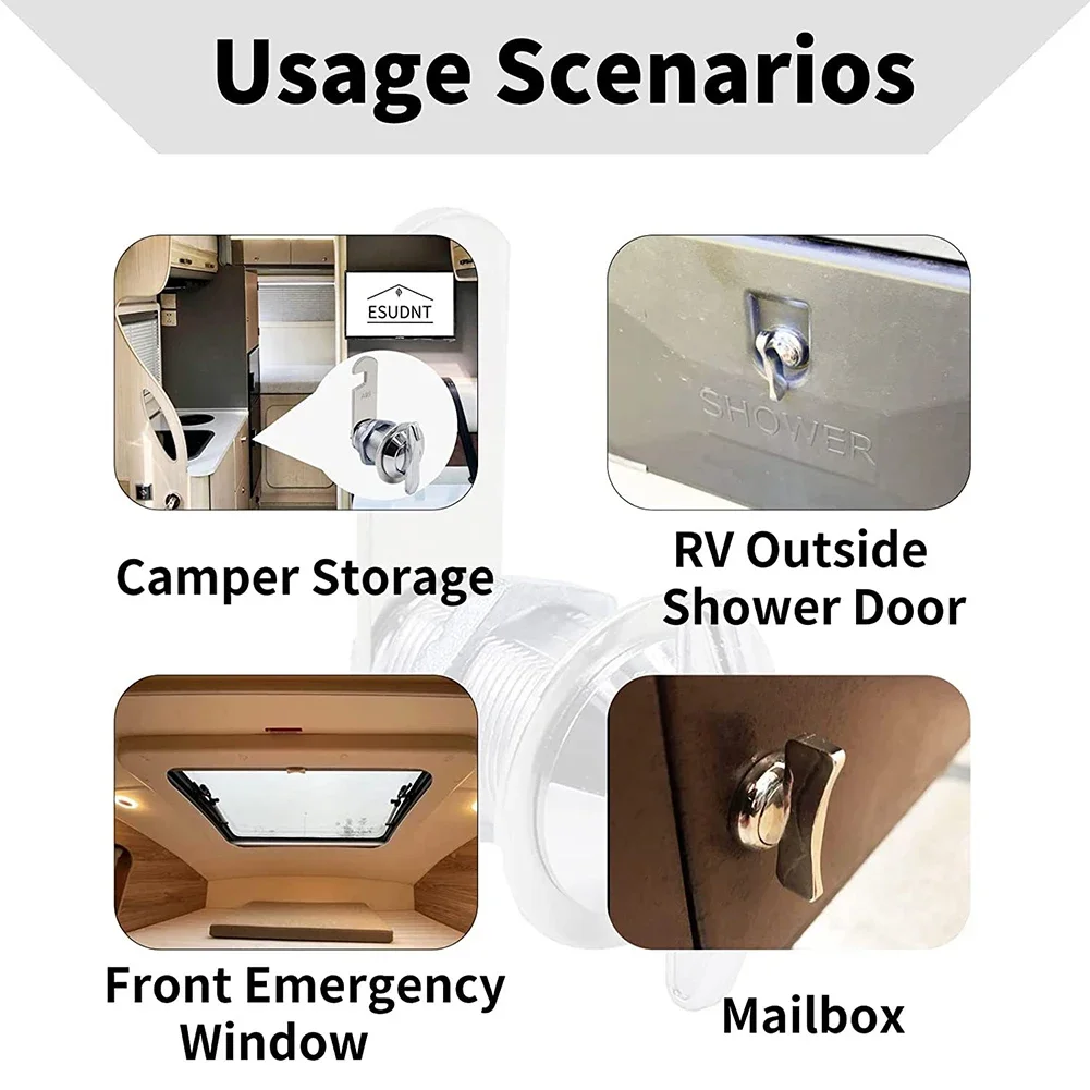 sterowany zatrzask zamka krzywkowego zamek do szafki części bezpieczeństwa w domu praktyczne 5/8 &quotdo kampera dostawczego wysokiej jakości