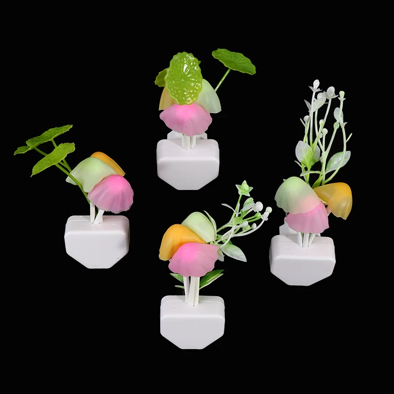 

Mushroom Triangle Lotus Leaf Water Grass LED Colorful Night Light