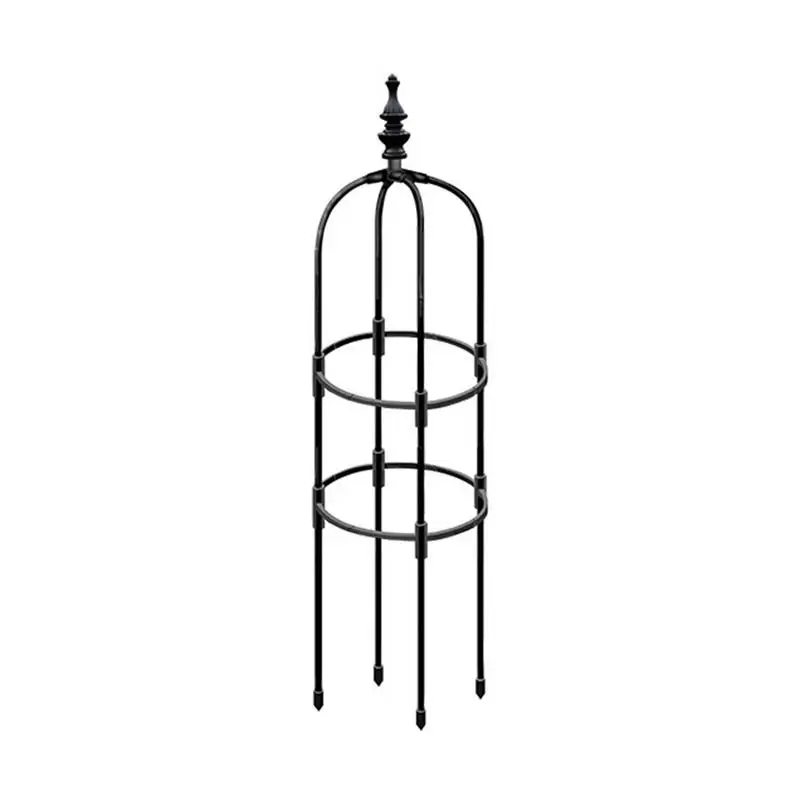 

Climbing Rose Trellis Rustproof Tower Obelisk Garden Trellis Patio Lawn Porch Balcony Trellis For Clematis Jasmine Sweet Peas
