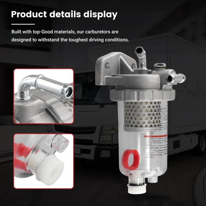 Truck Oil Water Separator Fuel Filter ME121646 For Mitsubishi Fuso FV515 F380 PS380 FP380 8DC9 6D24 6M70 FV51J CANTER