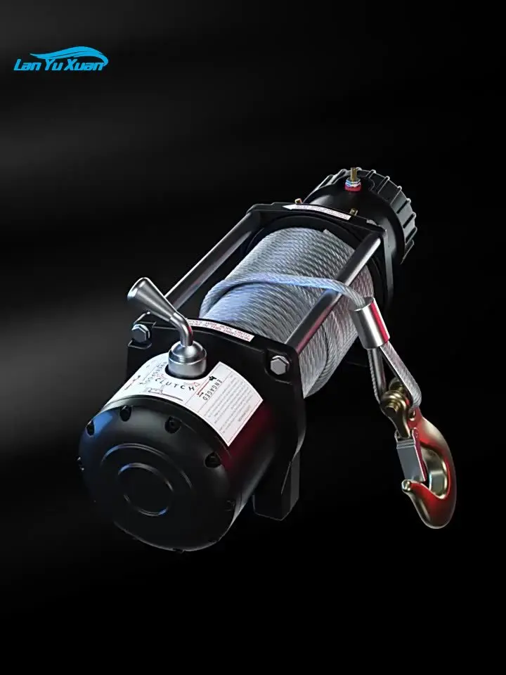 

12V 24V Vehicular Electric Car Winch 4500 LBS for ATV SUV Truck Trailer Off-road Vehicle