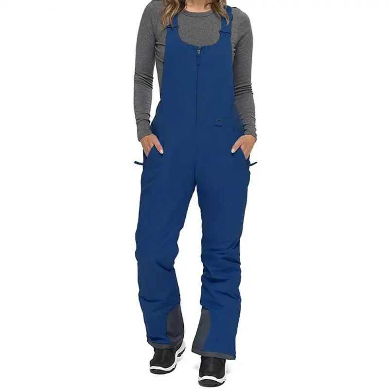 

Ski Pants Men Women Thicken Windproof Waterproof Cotton Winter Pants Outdoor Sports Snowboarding Warm Breathable Overalls Unisex