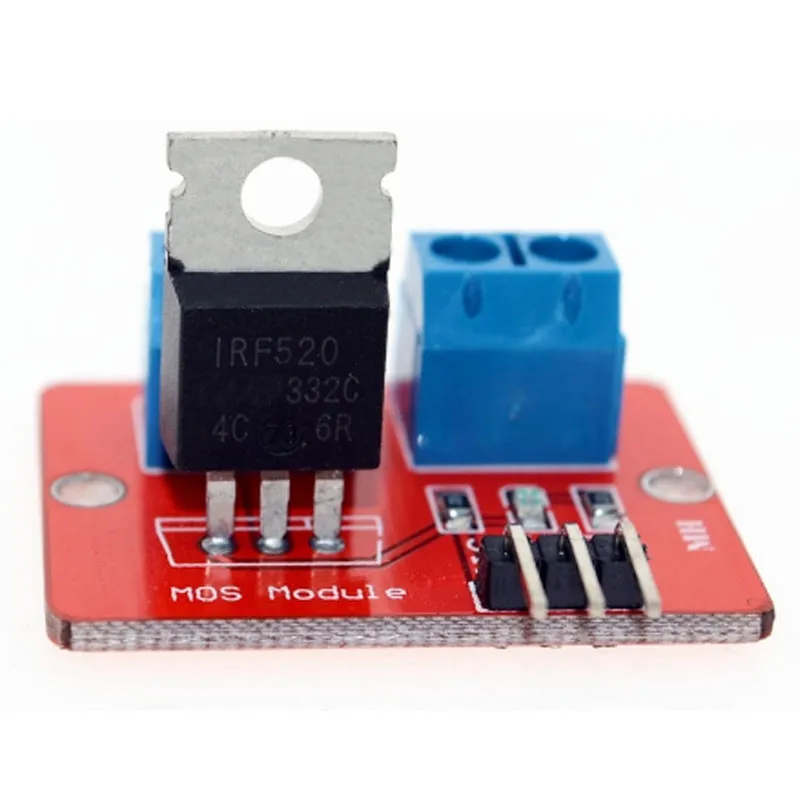 0-24 �� �ӧ֧��ߧ�� �ܧߧ��ܧ� Mosfet IRF520 �է�ѧۧӧ֧� MOS �ާ�է�ݧ� �էݧ� Arduino MCU ARM Raspberry pi