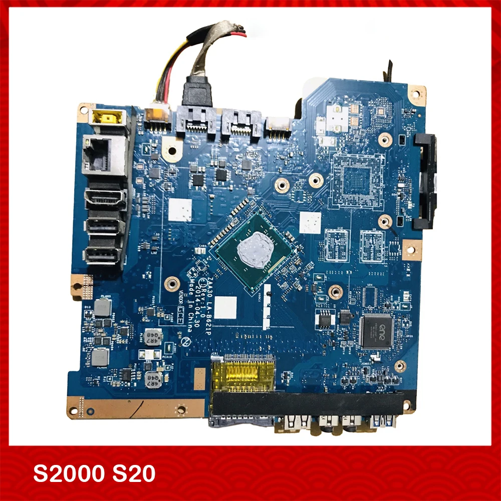 Original All-In-One Motherboard For Lenovo S2000 S20 J1800 ZAA30 LA-B621P 5B20G56390 Fully Tested Good Quality