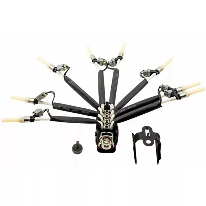 Топливный инжектор с 8 цилиндрами и кронштейном FJ504 2173029 89060440 для Chevy Suburban Express Truck