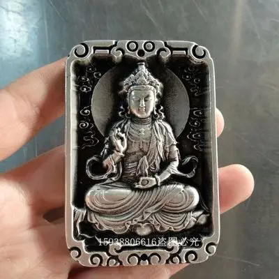 

Изысканная Античная Белая искусственная Подвеска для автомобиля Bodhisattva