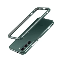 luxury bumper case for samsung galaxy s22 ultra aluminum metal frame for samsung s22 plus lens protective film phone case