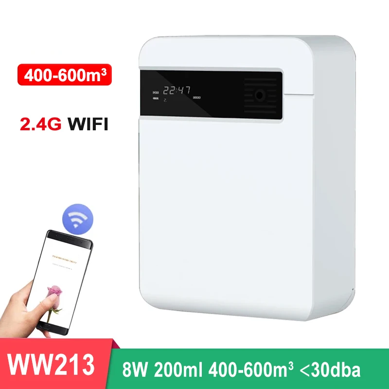 Smart WIFI Aroma Diffuser Hotel Automatic Fragrance Spraying Machine Home Wall Mounted Fragrance Machine