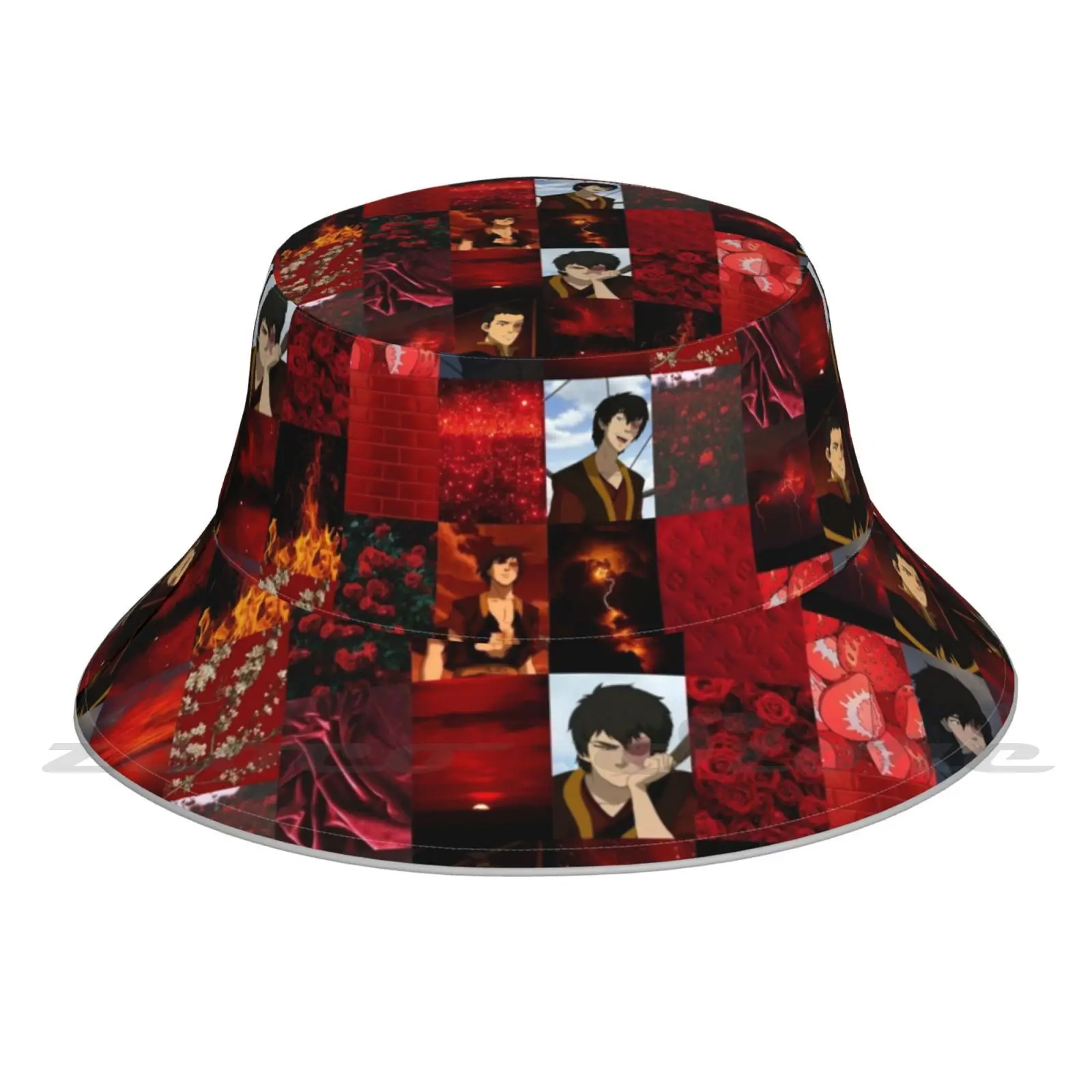 

Последняя крышка Airbender Zuko, красная эстетическая, «сделай сам», складной солнцезащитный козырек, модная рыболовная шляпа, Последний Воздушный поплавок