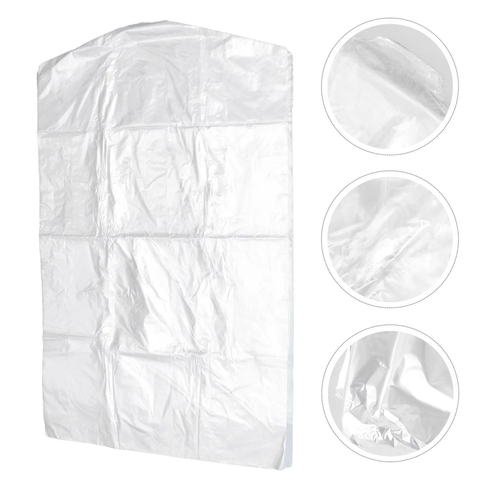 

Garment Coverbag Clothes Suitstorage Hanging Dry Clearcovers Clothing Cleaner Transparent Dresstravel Closet Coat Protector