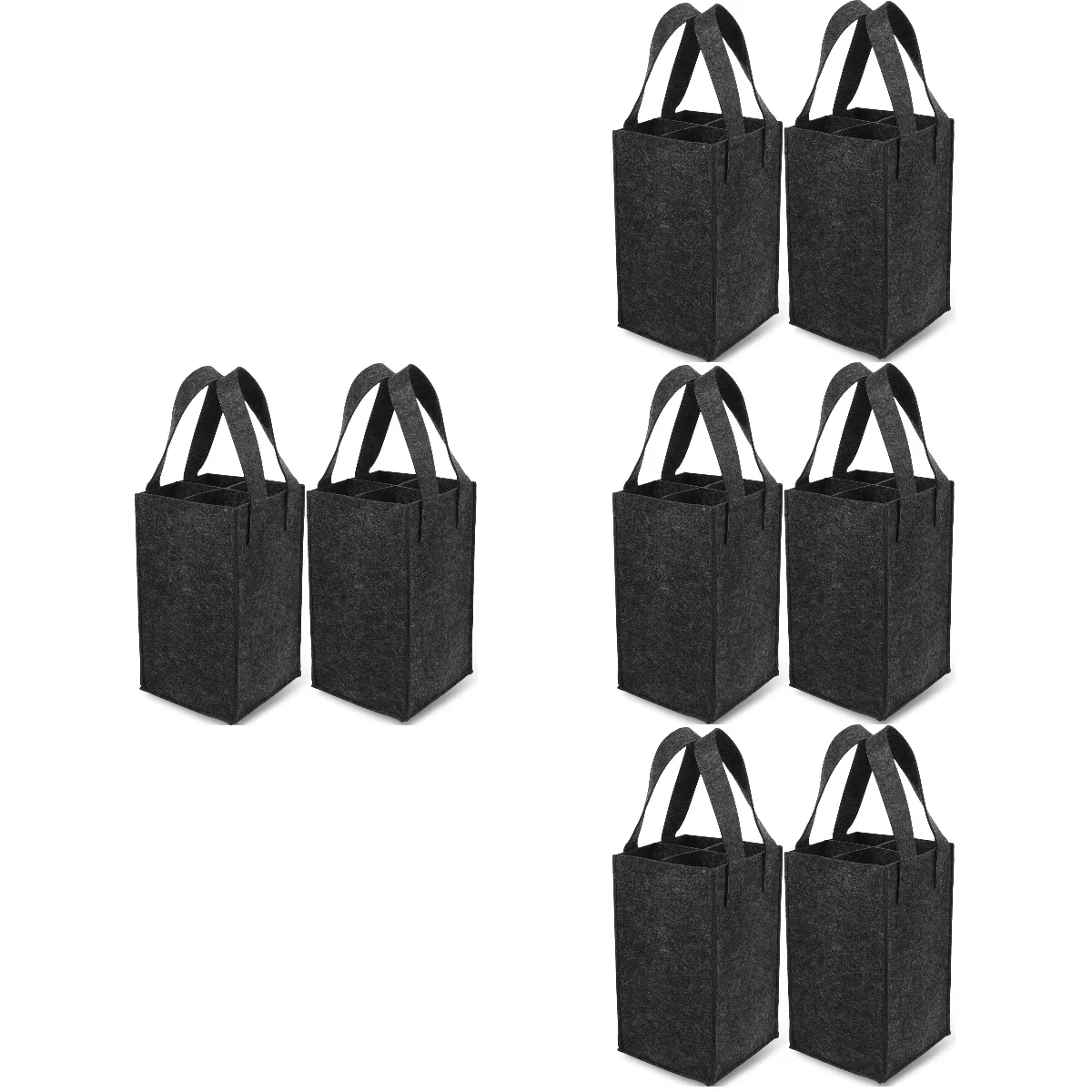 

8 Gift Carrying Portable Decorative Divided Bottle for Carrying Storage Party Gift