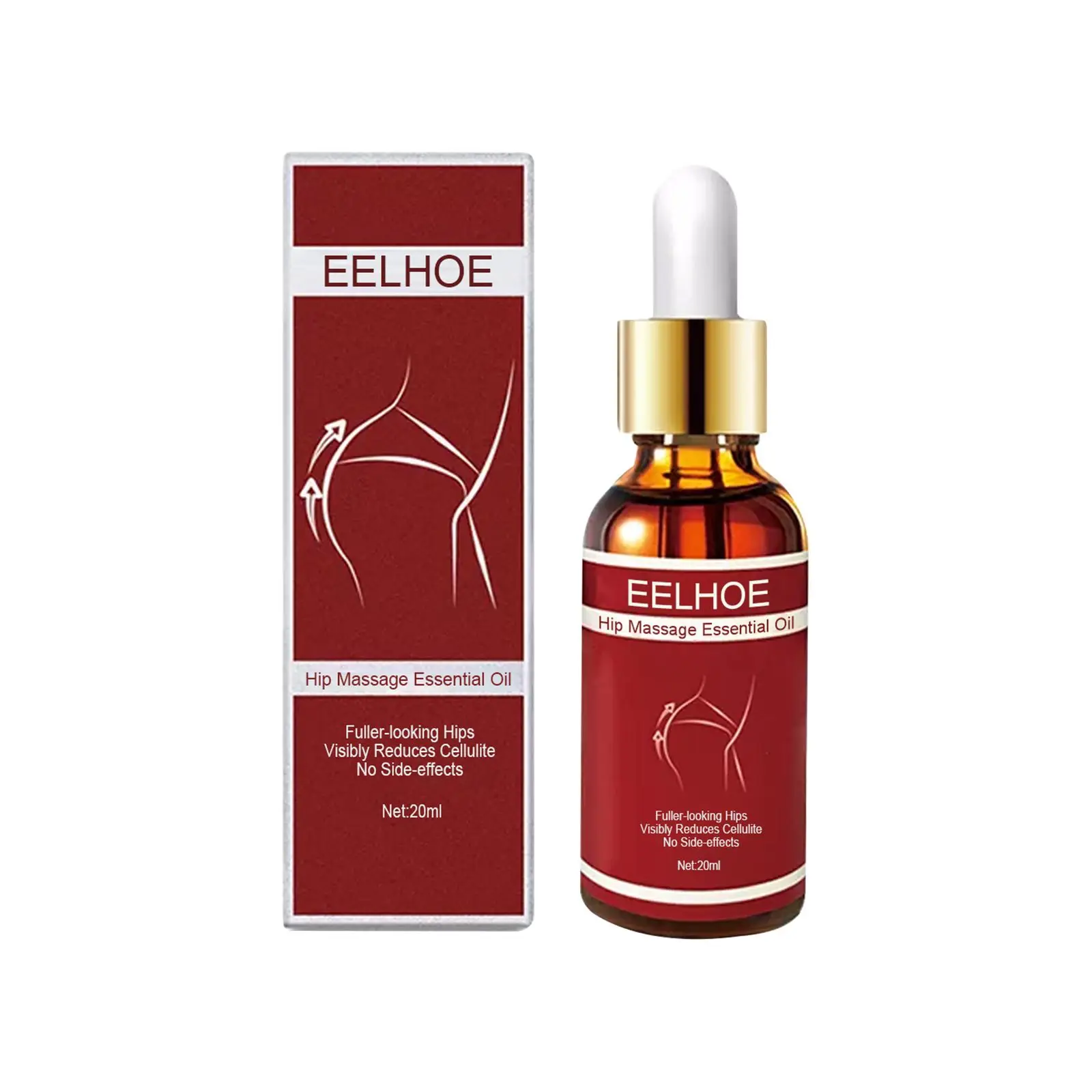 EELHOE Sexy Hip Buttock Enlargement Essential Oil Hip Lift Up Butt Cream Beauty Big Ass Effective Lifting Firming Buttocks Care