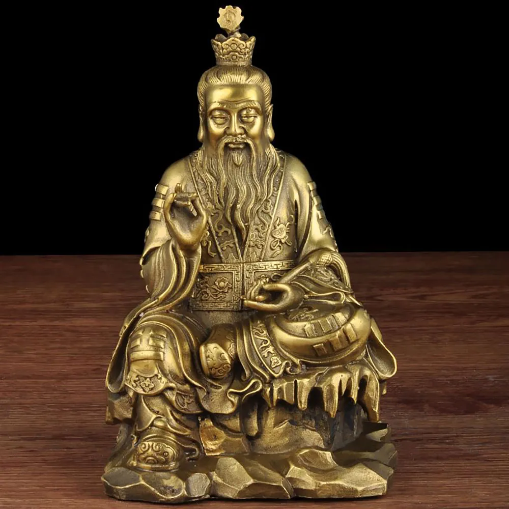 Латунная статуя Будды Seiko Taoism Taishang Laojun