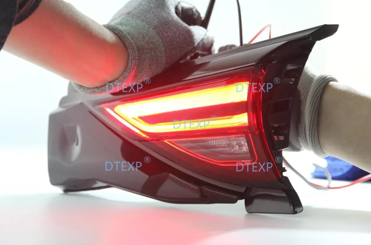 

1 шт. 2017-2019 светодиодный задний фонарь для CX5, задний фонарь для Mazda CX-5, внутренний стояночный стоп-сигнал, поворотный KB8B-513G0