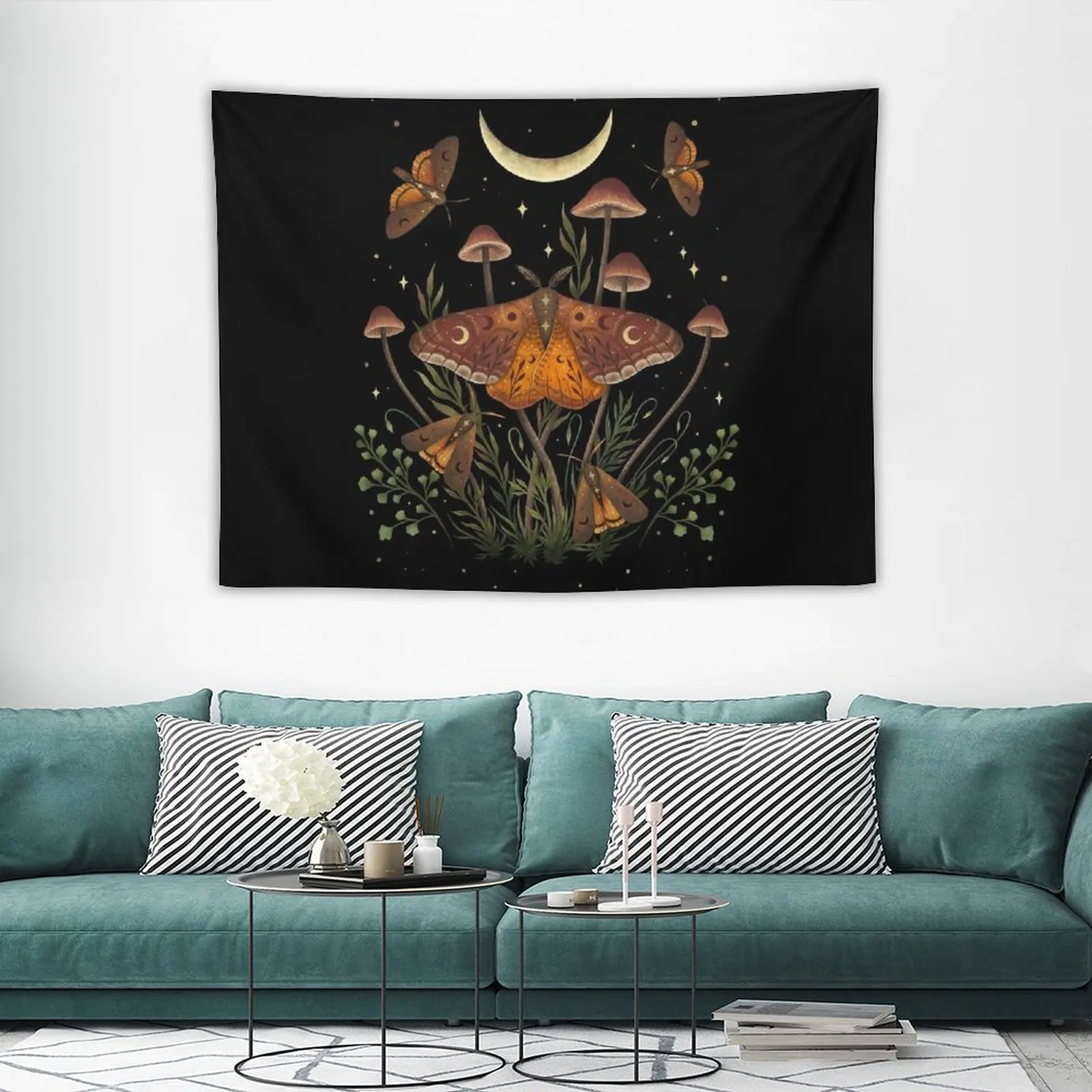 Осенний женский гобелен украшение для спальни Настенный декор подвесной