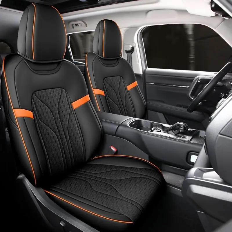 

Для НОВЫЙ новый Haval H7 2024 2025 кожаный чехол на автомобильное сиденье цветная защита в треке салон полный объемный аксессуар для интерьера