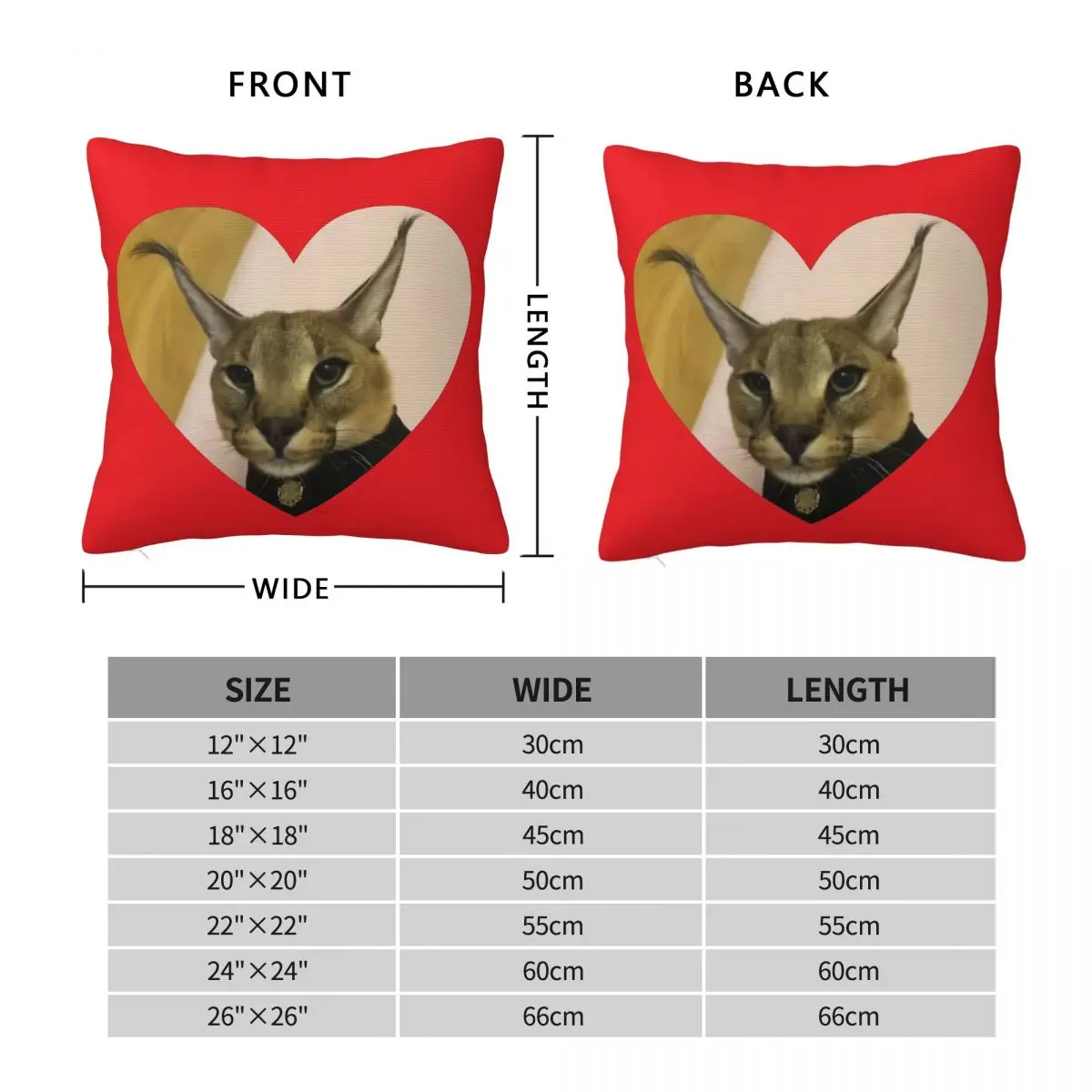 Милая Большая квадратная наволочка Floppa Hecker из полиэстера и льна бархатная с