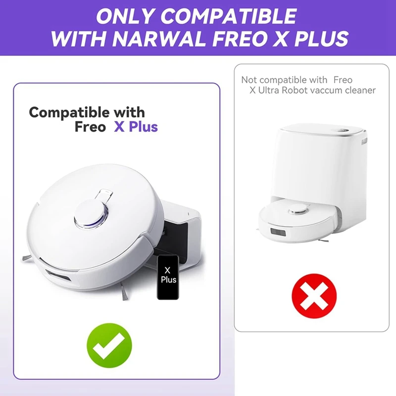 Для Narwal Freo X Plus робот-пылесос основная боковая щетка фильтр Hepa подушечки для