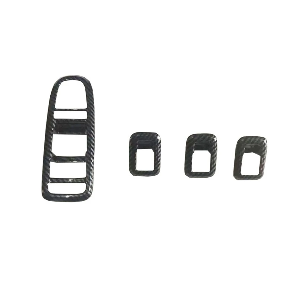 

ABS Texture Switch Button Patch Suitable for 2022 Seals Carbon Fiber Glass Lifter Switch Panel Door Armrest Patch