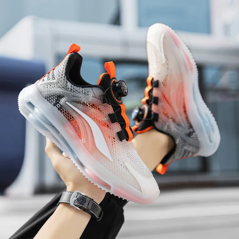 Новинка лета 2024 дышащая сетчатая Мужская модная обувь и повседневная спортивная