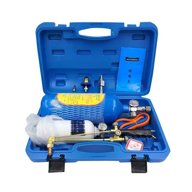 

2L Portable Dual-Purpose Welding Torch Set Small Refrigeration Maintenance Welding Torch Tool Oxygen Welding Tool Hot