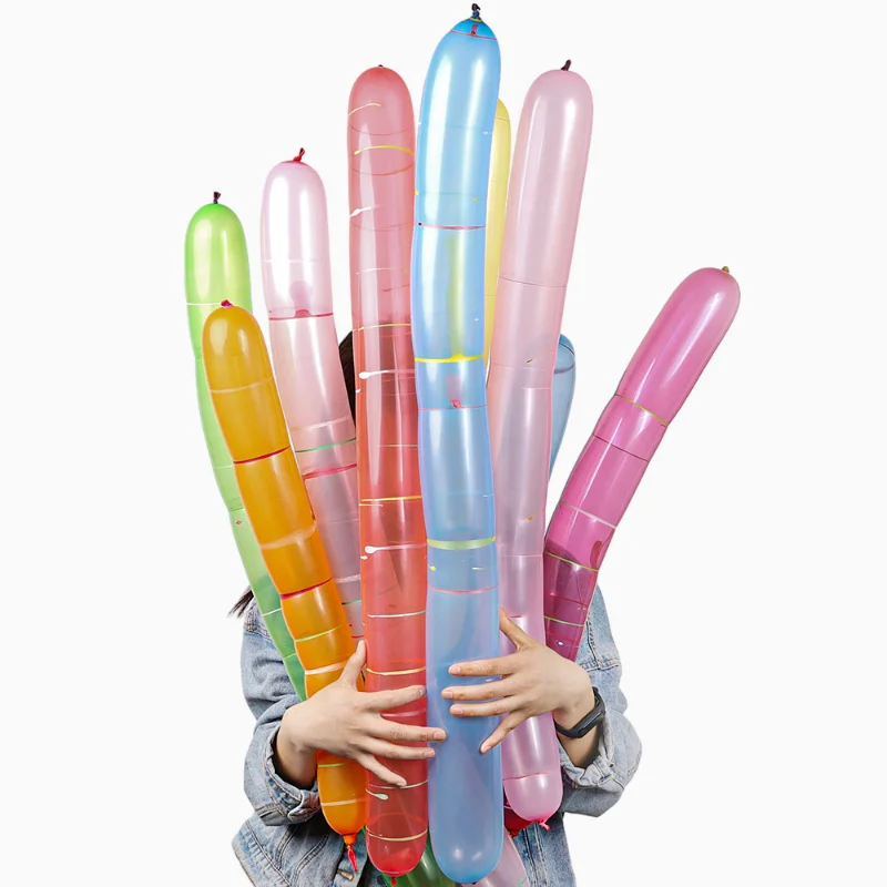 

30/10PCS New Funny Long Balloons Inflatable Flying Balloon for Children Birthday Party Decoration Toys Gifts Colorful Air Balls