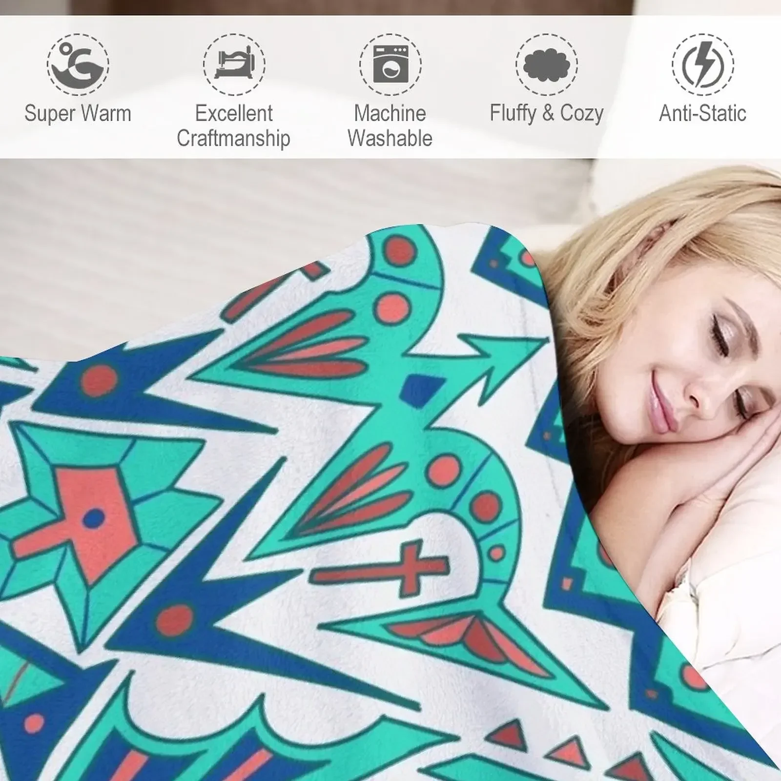 Турецкий стиль дизайн плитки #14 плед летнее постельное белье роскошные