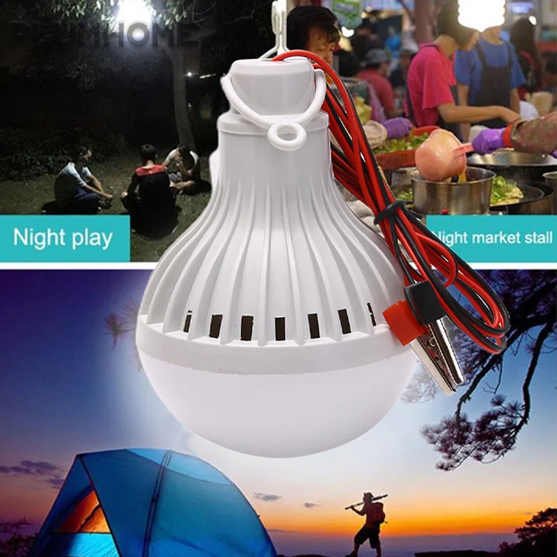 

LED Lamp 1PC Portable 5 kinds 3w/5w/7w/9W/12w Power Led Bulb for Outdoor Camp Night Fishing Hanging Light