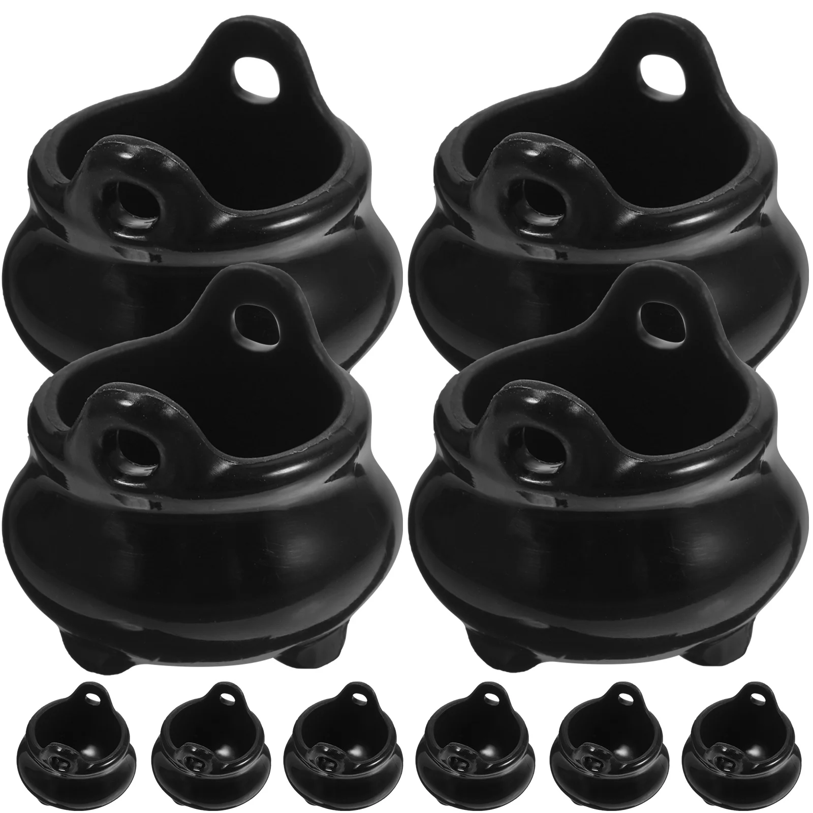 10 шт. ведьма котел украшения Хэллоуин мини-горшки для дома маленькая игрушка