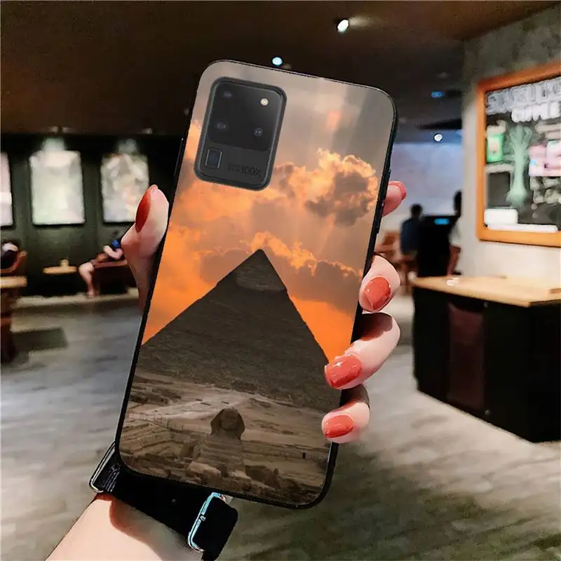 Pyramid Phone Case for Redmi 8 9 9A for Samsung J5 J6 Note9 for Huawei NOVA3E Mate20lite cover